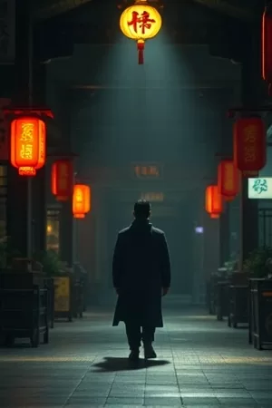 苔原灯塔竖版封面，荒原尽头独自亮着的灯塔