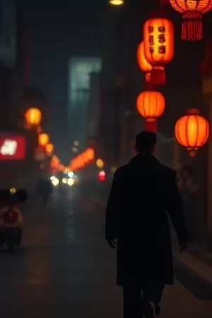 第九个信封竖版封面，桌面摊开的九封手写信